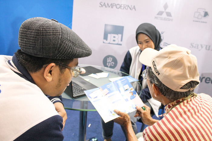 MileApp booth