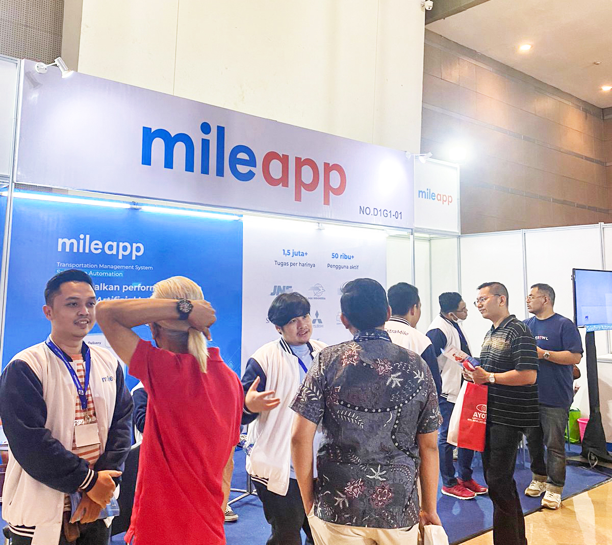 booth MileApp