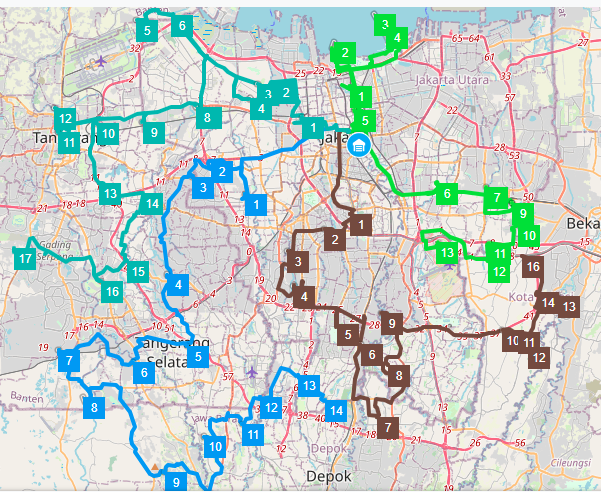 arti tsp tanpa clustering bagi MileApp